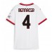 Maillot de foot AC Milan Ismael Bennacer #4 Extérieur vêtements Femmes 2024-25 Manches Courtes